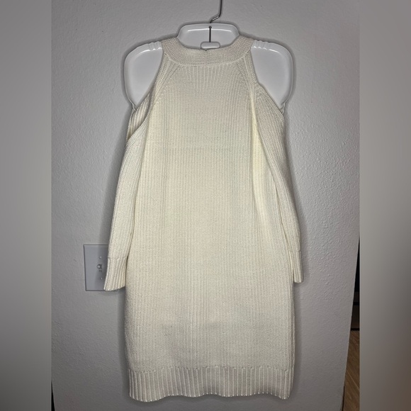 Boston Proper Cold Shoulder Sweater Dress ๐ค | Size XS - Picture 6 of 7